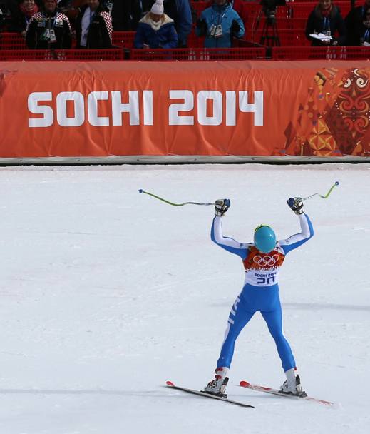 Innerhofer ha centrato a Sochi la sua migliore prestazione stagionale. Ap 